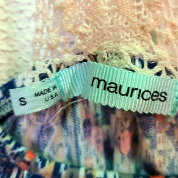 Maurice's super soft! Lace back summer top - Picture 3 of 3